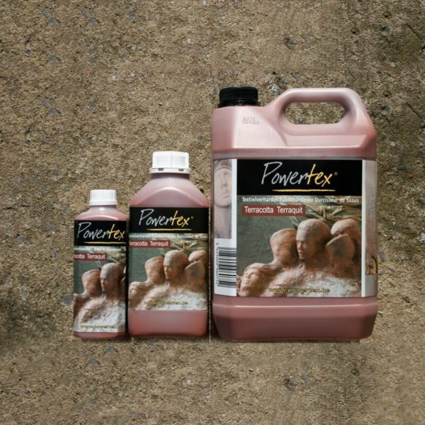 Powertex Textile Hardener Terracotta