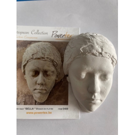 Γύψινο γυναικείο κεφάλι "Bella"
